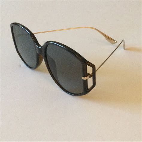 dior direction 2|DIOR DIRECTION 2 SUNGLASSES BLACK GOLD 0807.